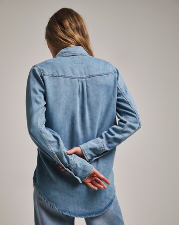 Anthology Light Blue Denim Western Shirt