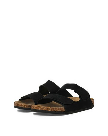 Jack & Jones Central Two Strap Sandal - Black