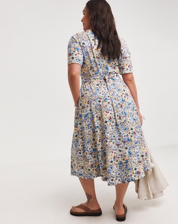 Joe Browns Floral Tea Jersey Midaxi Dress