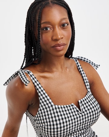 MAGISCULPT Firm Control Contour Me Shoulder Tie Swimsuit