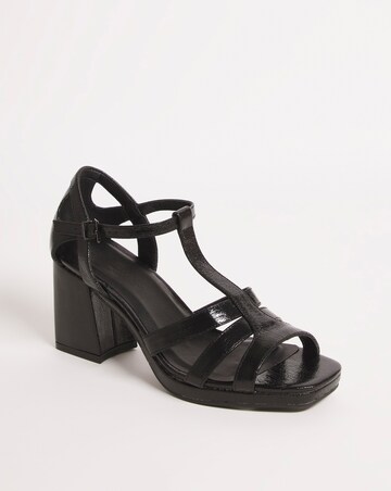 Joanna Hope T Bar Platform Sandal E Fit