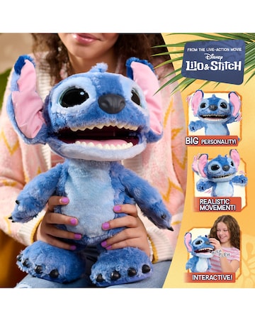 Disney Stitch Ultimate Stitch Live Action Feature Plush