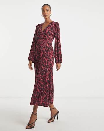 Soft Touch V Neck Tea Dress