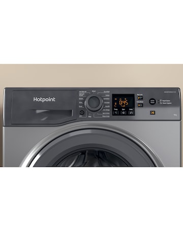 Hotpoint Anti-Stain NSWM 946 GG UK 9kg 1400rpm Washing Machine Graphite Install