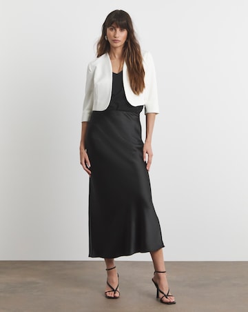 Joanna Hope Ivory Cropped Jacket