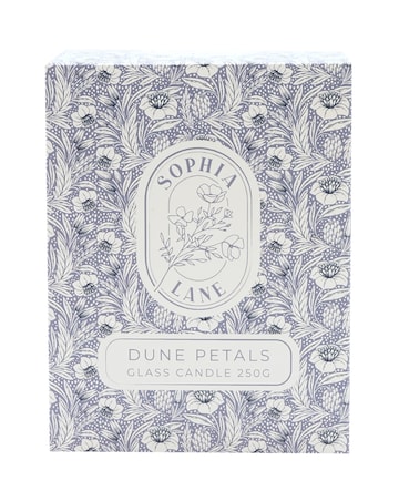 Sophia Lane Dune Petals Floral Candle - 250g