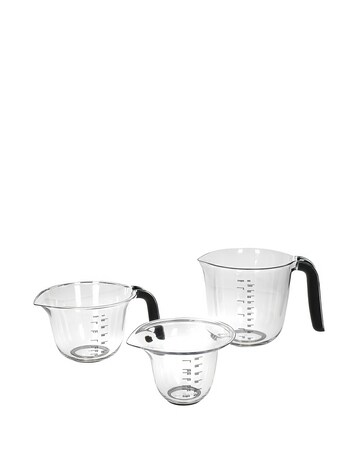 KitchenAid Universal Measuring Jug Set of 3 - 250ml, 500ml and 1L