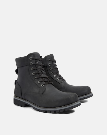 Timberland Rugged Mid Lace Waterproof Boot - Black