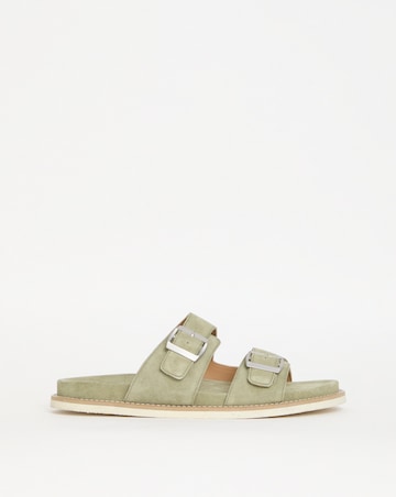 Folio Suede Buckle Sandal Standard Fit