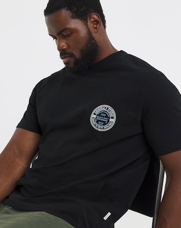 Jack & Jones York Logo T-Shirt - Black