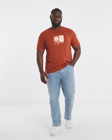 Jack & Jones Canggu T-Shirt - Red Multi
