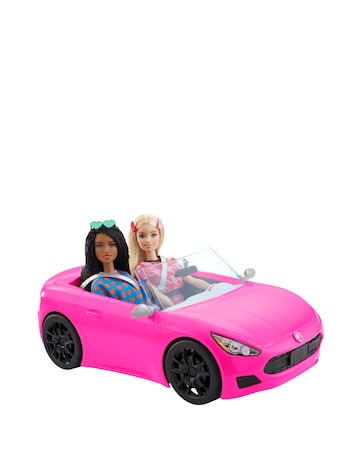 Barbie Pink Convertible 2-Seater Vehicle