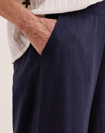 Julipa Cropped Linen Trousers