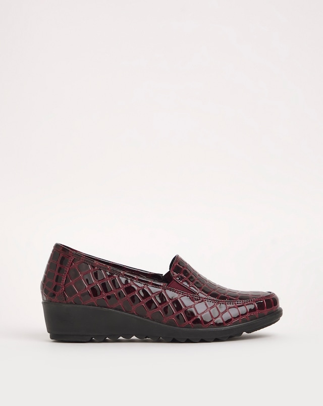 Cushion Walk Twin Gusset Loafers Extra Wide EEE Fit