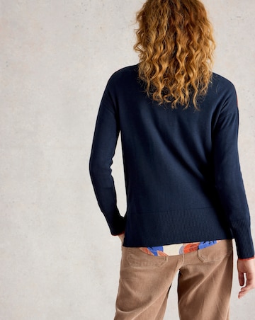 White Stuff Olive Floral Jumper