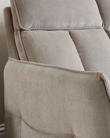 Aspire Ashford Fabric Recliner 3 Seater