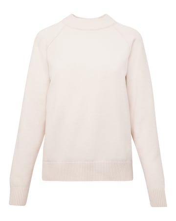 Anthology High Neck Raglan Sleeve Jumper