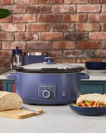 Russell Hobbs Extra Large 7L Slow Cooker - Navy