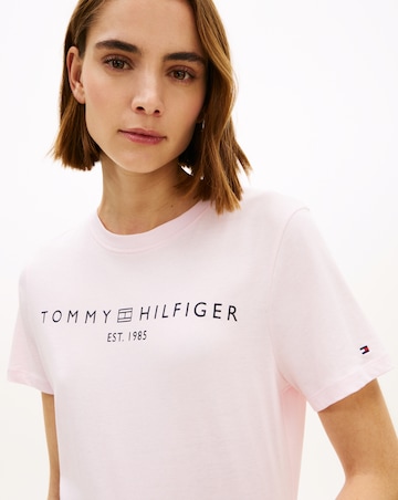 Tommy Hilfiger Logo Short Sleeve Crew Neck