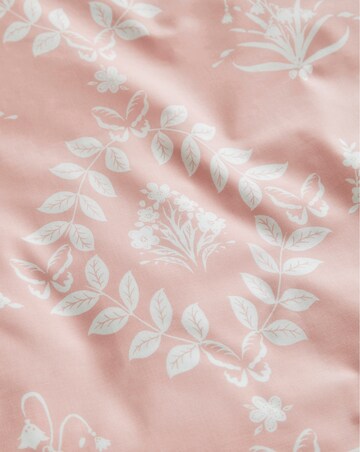 Julipa Stamp Trail Floral Pink Duvet Cover Set