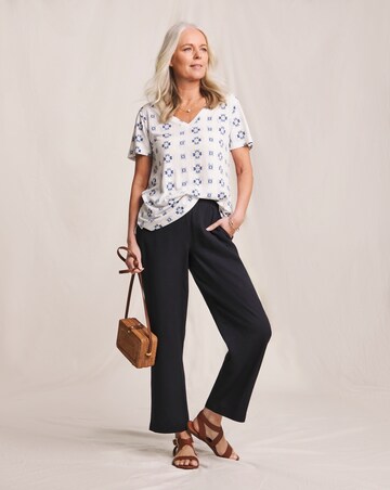 Julipa V Neck Printed T-Shirt