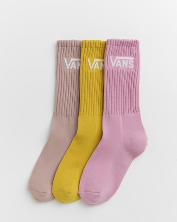 VANS 3 Pack Classic Crew Socks