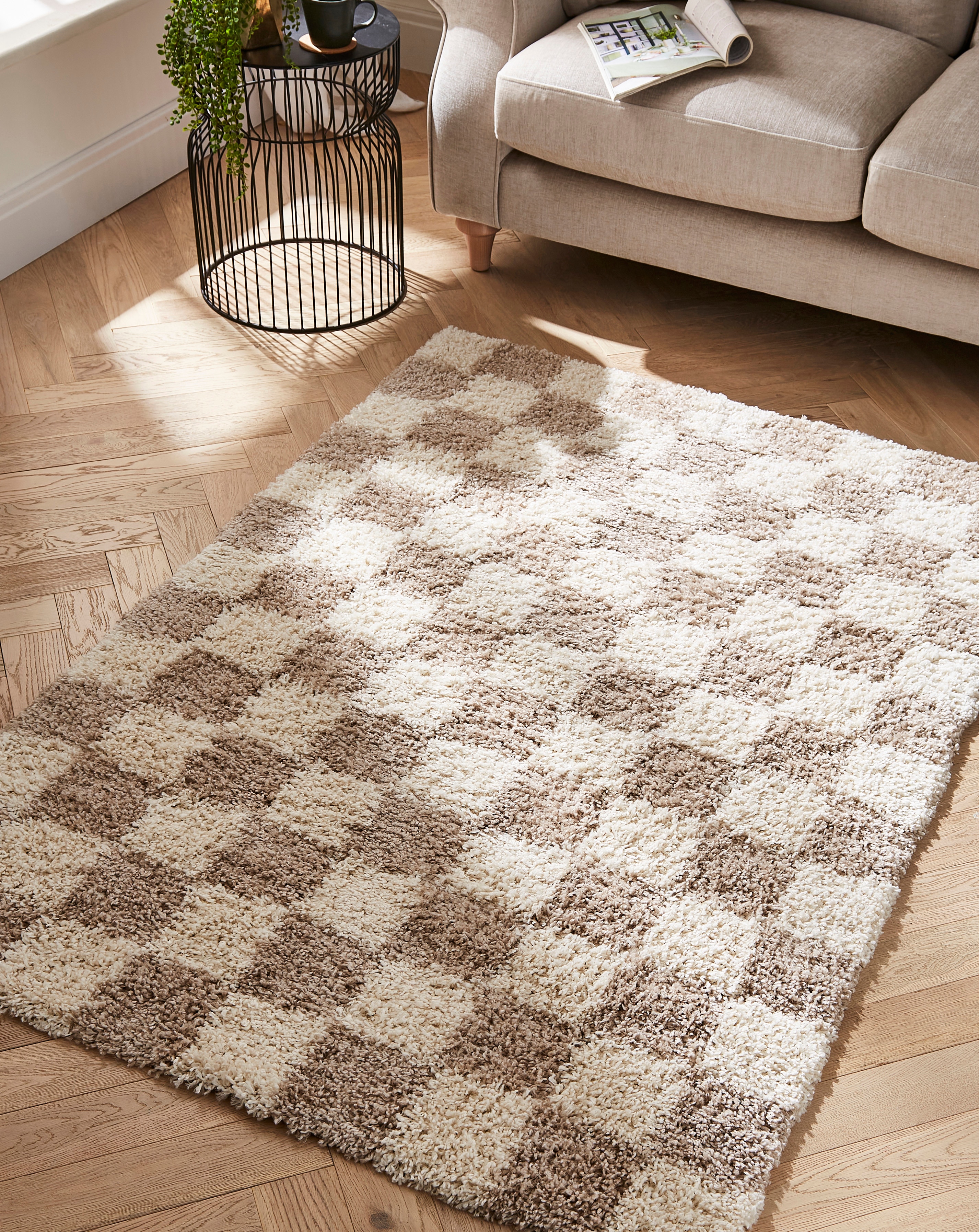 Jd Rugs Geo Shaggy Cosy Rug | JD Williams