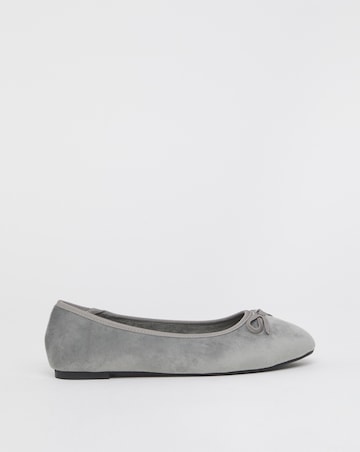 Moxie Soft Ballerina Slippers - Wide Fit (E)