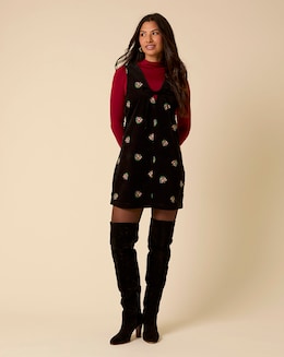 Nobody's Child Nila Pinafore Mini Dress