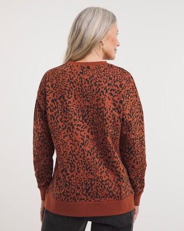 Animal Crew Neck Sweatshirt