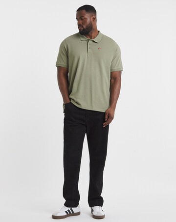 Levi's Short Sleeve Housemark Pique Polo - Green