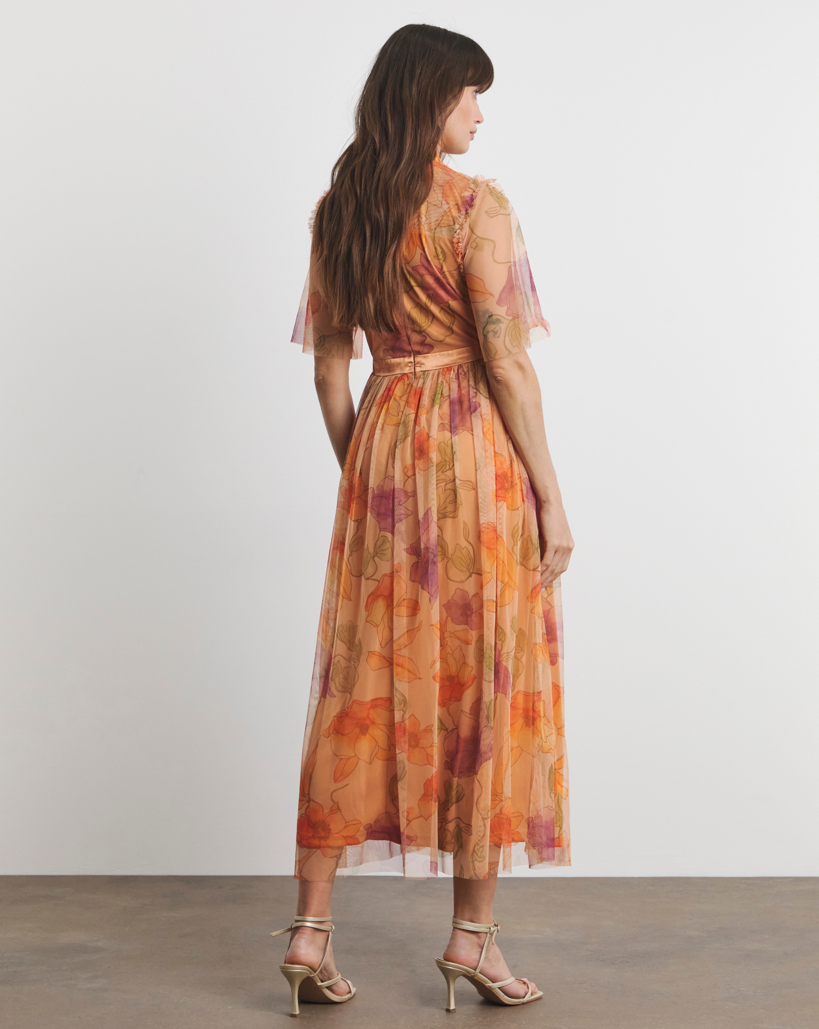 joanna hope beaded bodice maxi dress A-Line Off the Shoulder Beaded Sequins Ruched Mother of Bride Dresses  VOS  LEE