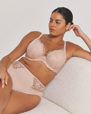 Pretty Secrets (2 Pack) New Ella Padded Plunge Wired Bras (B-G) Blush/White