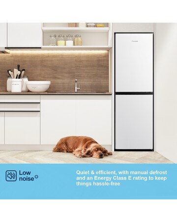 Fridgemaster MC55240E 174cm 50/50 Fridge Freezer White