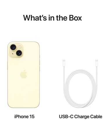 Apple iPhone 15 256GB - Yellow