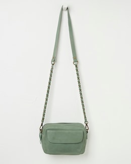 Fatface Leather Olso Camera Bag