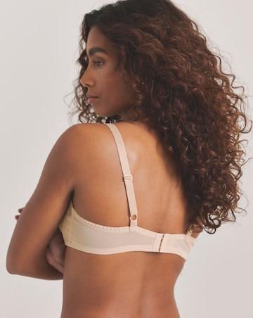 Pretty Secrets (2 Pack) Maisie Mesh Minimiser Wired Bras (D-J) Black/Almond