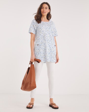 Julipa Short Sleeve Pocket Tunic