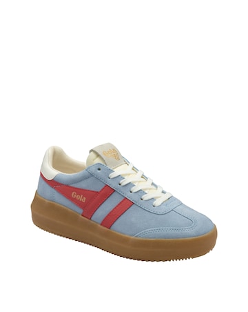 Gola Athena Trainers - Air/Coral/Off White/Gum