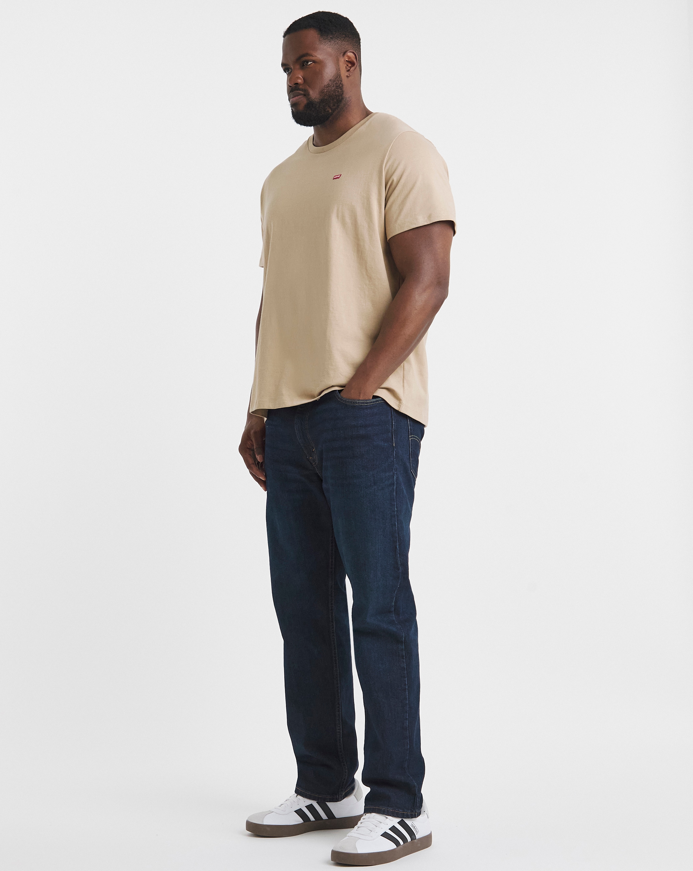 Levi's 502 Taper Jean - Dark Indigo | JD Williams