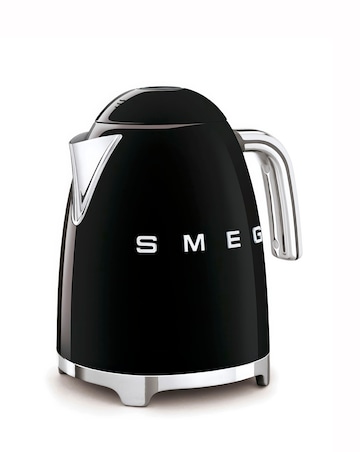 Smeg Kettle and 4 Slice Toaster Black
