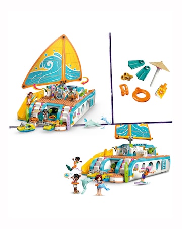 LEGO Friends Travel Boat Adventure, Kids' Building Kit 42664