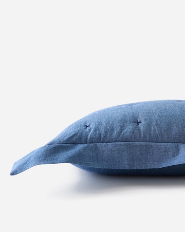 Nola Cotton Quilted Ruffled Edge Cushion