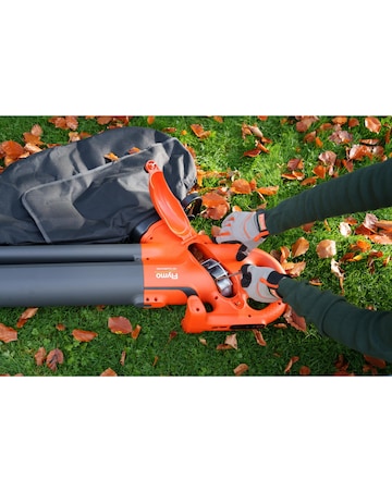 Flymo 18V EasiBlowVac Leaf Blower & Vacuum 4.0Ah Battery & Charger