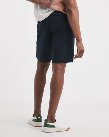 Lacoste Croc Logo Sweat Short - Navy