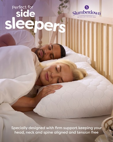 Slumberdown Sleep Soundly Rebound Firm Support Pillows - 4 Pack