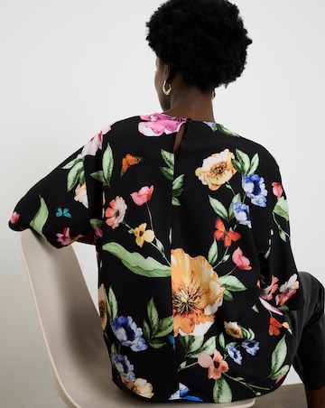 Joanna Hope Floral Printed Blouse