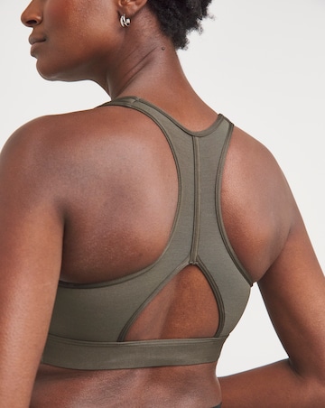 adidas Powerreact Big Logo Sports Bra