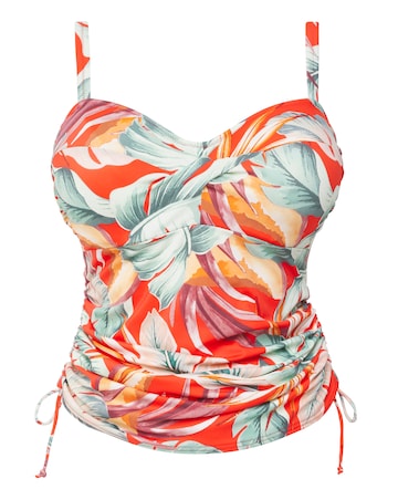Fantasie Bamboo Grove Twist Front Wired Tankini Top