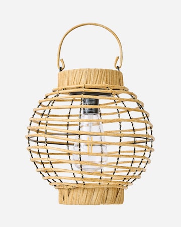 Natural Rattan Lantern